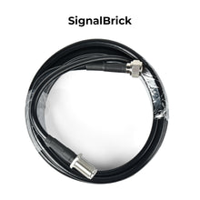 Load image into Gallery viewer, SignalBrick Black 10ft 3D-FB Digital Coaxial Cable F-Female to F-Male Connector Coaxial Cable