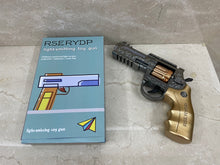 Load image into Gallery viewer, RSERYDP children's luminous pistol, boys electric sound and light play machine, baby revolver toy gun for more than 5 years old