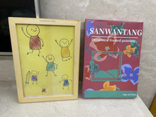 Load image into Gallery viewer, SANWANTANG Decorative Painting, Fun Cute Framed Painting, Niche Wall Art for Living Room, Bedroom Dining Room Painting