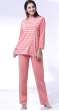 Load image into Gallery viewer, PAERLAN Pajamas for Women Long Sleeve Sleepwear Soft Loungewear Ladies Pjs Set