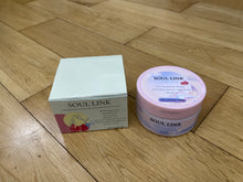 Load image into Gallery viewer, SOUL LINK Body scrub, pomegranate seed body scrub 200g, full body exfoliation, nourishing moisturizing hydrating scrub