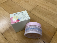 Load image into Gallery viewer, SOUL LINK Body scrub, pomegranate seed body scrub 200g, full body exfoliation, nourishing moisturizing hydrating scrub