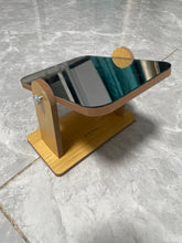 Load image into Gallery viewer, RIWENGO Cosmetic Desktop Mirror,Desktop Wooden Mirror,Home Single Dressing Mirror,Bedroom Mirror