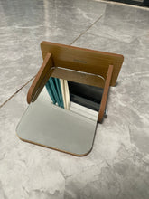 Load image into Gallery viewer, RIWENGO Cosmetic Desktop Mirror,Desktop Wooden Mirror,Home Single Dressing Mirror,Bedroom Mirror