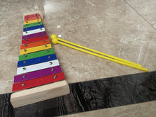 Load image into Gallery viewer, Jaotived Musical Xylophone, Musical Aluminum Plate, Musical Early Learning Hand Knocker, Children's Musical Toys, Bell Harp, Xylophone