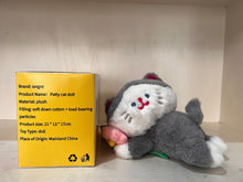 Load image into Gallery viewer, seignt plush cat,cute cat doll plush toys,kitten pillow plush toys,gifts for kids girls
