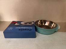 Load image into Gallery viewer, Poxela Pet Feeding Bowl, Pet Stainless Steel Food Bowl, Hanging Anti-Tip Food Bowl for Cats
