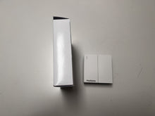 Load image into Gallery viewer, hhuohuona white one open double control light switch, double open double wall household light switch, concealed socket panel