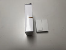 Load image into Gallery viewer, hhuohuona white one open double control light switch, double open double wall household light switch, concealed socket panel