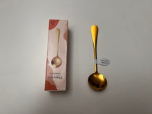 Load image into Gallery viewer, Finecule Coffee Spoon,Stainless Steel Gold Coffee Spoon,Home Afternoon Tea Coffee Stirring Spoon,High Quality ins Coffee Spoon