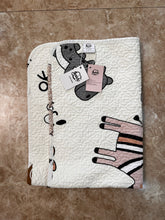 Load image into Gallery viewer, Anich Crib Sheet, Cotton Children's Sheet Baby Crib Mattress Machine Washable, Double Sided Twill Cotton Quilted Sandwich Sheet