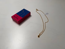 Load image into Gallery viewer, Fusiolux necklace, merard sweater chain temperament necklace, fall and winter new tiger eye stone pendant necklace, minimalist hundred personality collarbone chain