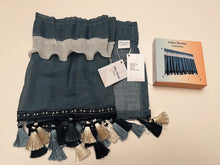 Load image into Gallery viewer, Aibu Home Curtains, American Simple Kitchen Curtains, Bookcase Dust Partition Curtains, Rustic Floating Window Curtains, No Hole Installation American Coffee Curtains Short Curtains