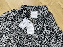 Load image into Gallery viewer, HKTOP Blouse Jacket, Fall Long Sleeve Top, Leopard Print Shirt