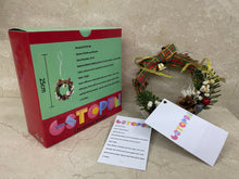 Load image into Gallery viewer, GSTOPUN Christmas Wreath, Pinecone Pine Needle Vine Ring Decorative Wreath, Ribbon Bow Wreath, Holiday Ambiance Wreath