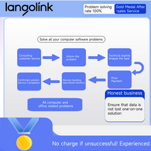 Load image into Gallery viewer, langolink computer maintenance software, repair faults, office graphics remote online troubleshooting problems, DLL file repair difficulties