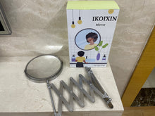 Load image into Gallery viewer, IKOIXIN Mirror,Makeup Mirror,Folding Telescopic Mirror,Dressing Mirror,Wall Mounted Telescopic Mirror