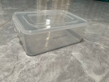 Load image into Gallery viewer, KINGLOVENT Plastic Containers, Plastic Home Storage Boxes, Clear Plastic Boxes Rectangle for Refrigerator Freezer Sealed Food Grade Kitchen Storage Boxes