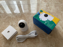 Load image into Gallery viewer, Nanshiba Webcam,Indoor Surveillance 360 Degree Monitor Head,Home Remote Monitor,Cell Phone Wireless HD Night Vision Camera