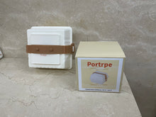 Load image into Gallery viewer, Portrpe sandwich boxes,portable hamburger lunch box,sandwich box,sandwich organizer,sandwich storage box,insulated box with lid