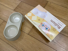 Load image into Gallery viewer, Rulism Cat Bowl, Dog Bowl, Dog Bowl, Dual Purpose Pet Bowl, Double Bowl Automatic Drinking Cat Food Bowl, Non-Slip Cat Bowl