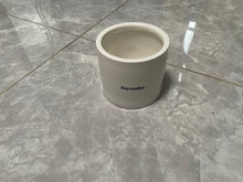 Load image into Gallery viewer, Bayrumber white minimalist ceramic flower pot green orchid pot pot pot plant potware