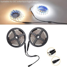 Load image into Gallery viewer, Amefil LED Strip Connector 2Pin 8mm LED Connector Kit Include Gapless Connector, L Shape PCB Connector,Jumper Connector,DC Female and DC Jack Splitter for 3528 5050 LED Strip (2pin-8)