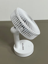 Load image into Gallery viewer, SONGYYZXL Electric Fans for Personal Use, Desk Fan, Small Portable Desktop Fan Strong Airflow, Ultra Quiet for Office/Room/Travel-Green