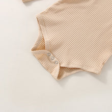 Load image into Gallery viewer, LUCKBBLO Baby Girl Clothes Outfit Infant Outifts Fall Winter Outfits 3pc Rib Frill Long Sleeve Romper Pant Set 0-24 Months