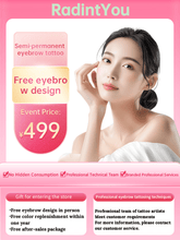 Load image into Gallery viewer, RadintYou In-home Eyebrow Tattooing, Beauty Services, Eyebrow Tattooing Services, Semi-Permanent Raw Wild Eyebrows, Free Eyebrow Design throughout the United States