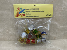 Load image into Gallery viewer, DOUBLEWOOD Christmas decorations, Christmas tree hanging, Christmas drum hanging ornaments