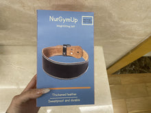 Load image into Gallery viewer, NurGymUp Weightlifting belts, deep squat weightlifting belt, men's sports training professional weightlifting belt