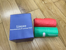 Load image into Gallery viewer, Lisyee garbage bags, household portable garbage bags, plastic thickened garbage bags, garbage cans plastic bags large