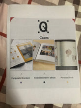 Load image into Gallery viewer, Q Leaflet printing, design and production of hardcover album printing, advertising customization, advertising coloring pages, poster customization, company advertising brochures