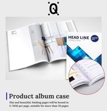 Load image into Gallery viewer, Q Leaflet printing, design and production of hardcover album printing, advertising customization, advertising coloring pages, poster customization, company advertising brochures