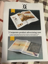 Load image into Gallery viewer, Q Leaflet printing, design and production of hardcover album printing, advertising customization, advertising coloring pages, poster customization, company advertising brochures