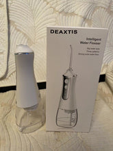Load image into Gallery viewer, DEAXTIS Cordless Advanced Water Flosser For Teeth, Gums, Braces, Dental Care With Travel Bag and 4 Tips, ADA Accepted, Rechargeable, Portable, and Waterproof