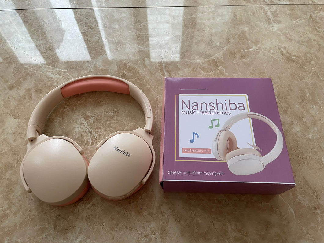 Nanshiba Music Headphones, Ultra Long Life High Sound Quality Headphones, True Wireless Sports Headphones, Noise Canceling Headphones with Earphones