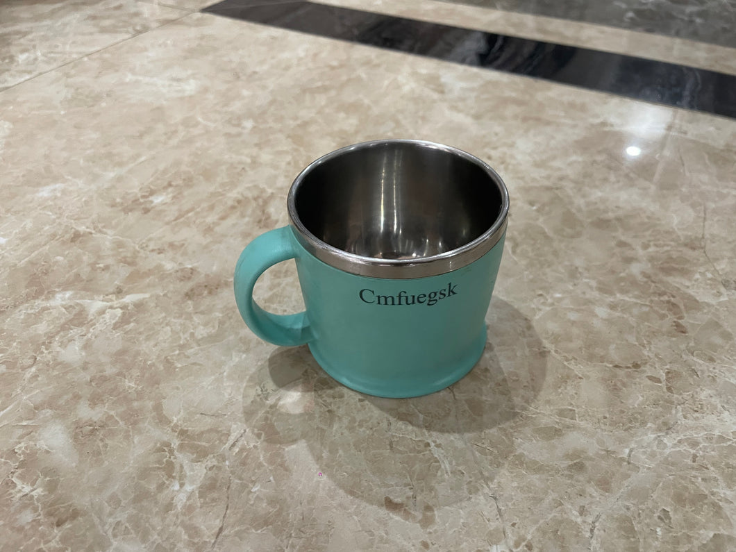 Cmfuegsk Creative Stainless Steel Mug, Stainless Steel Coffee Mug, Office Mug, Water Mug