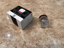 Load image into Gallery viewer, K KYMAKE Glass Sealed Jar, Food Grade with Lid Home Kitchen Storage Glass Bottle, Specialized Snacks Round Transparent Moisture Resistant Tea Bottle
