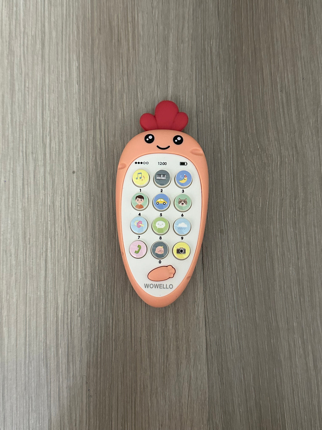 WOWELLO baby gnawing toys, musical toys, baby toddler early education educational multifunctional musical toys simulation cell phone