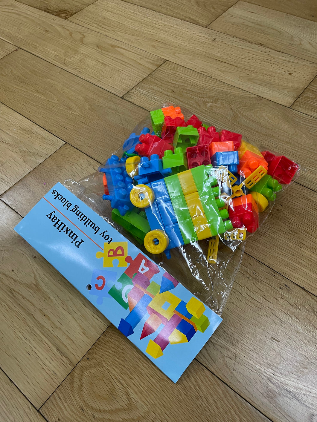 PinxiHay children's building blocks, toy building blocks, assembled large particles of building blocks, intellectual development brain puzzle toys