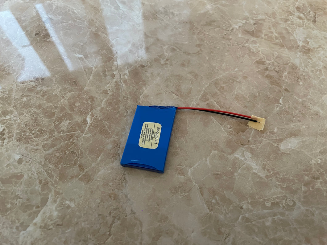 RhodeBatt Battery, Outdoor Lighting Equipment Battery, Communication Testing Instrument Equipment Rigid Aluminum Case Lithium Ion Battery, 3.7V with Protection Plate Battery