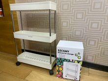 Load image into Gallery viewer, SZCSMY bathroom shelves for storage, bathroom floor multi-tier storage racks, cleat removable storage racks, kitchen bedroom storage racks

