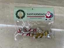 Load image into Gallery viewer, SANYANMIAO Christmas decorations, Christmas tree hanging, Christmas tree small cane hanging
