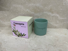 Load image into Gallery viewer, Casoqota ceramic flower pots, plantable, compact flower pots, mini plant pots
