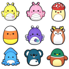 Load image into Gallery viewer, keshiyi Lovely and Cute Animal Cartoon Shoe Charms - Sandals Charms 33PCS , Light and Delicate, Easy to Install for Kids and Adults
