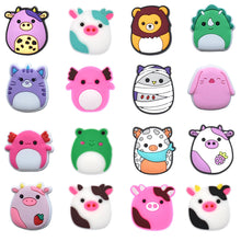 Load image into Gallery viewer, keshiyi Lovely and Cute Animal Cartoon Shoe Charms - Sandals Charms 33PCS , Light and Delicate, Easy to Install for Kids and Adults
