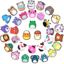 Load image into Gallery viewer, keshiyi Lovely and Cute Animal Cartoon Shoe Charms - Sandals Charms 33PCS , Light and Delicate, Easy to Install for Kids and Adults
