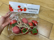 Load image into Gallery viewer, hazobeneony artificial fruit persimmon string, wall hanging, fruit hanging decorations, landscape ornaments
